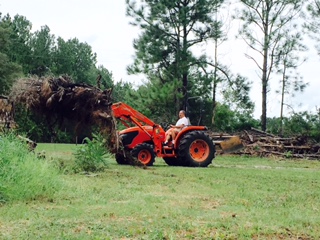 Grappling Attachment for Land Clearing - Landscape Removal - Demolition
