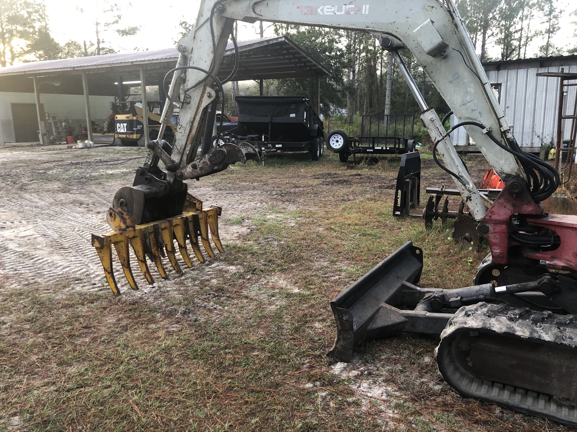 Root Rake Work Keystone Heights - Middleburg - Palatka - Starke - Interlachen - Odom Ranch Land - Orange Park - Green Cove Springs - Jacksonville - Melrose, Florida